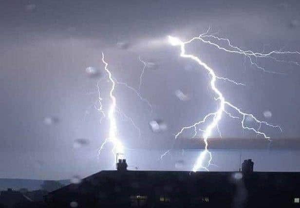 Thunderstorm warnings are in place across much of the UK