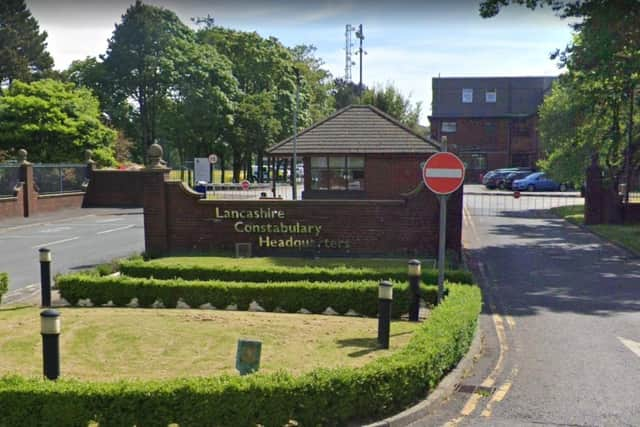 Lancashire Police headquarters at Hutton near Preston.