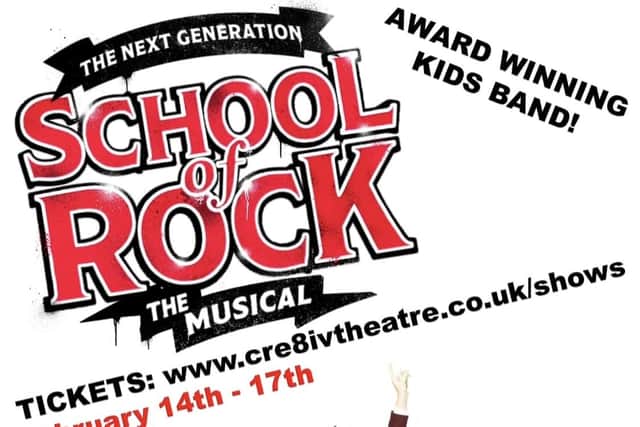 CRE8IV Theatre Company is set to premiere School of Rock at Blackpool's Grand TheatreFebruary 14-17  2024. Photo: Chris Higgins