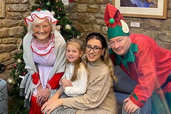Breakfast with Santa for St John's Hospice.