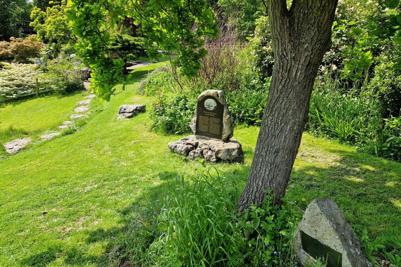 The Japanese Rock Garden in Avenham Park in Preston