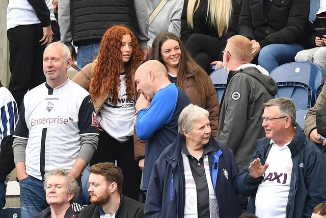 PNE fans at Deepdale