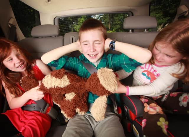 Long journeys can lead to arguments if you're not prepared