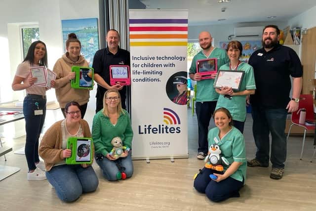 Lifelites donates bundle of life changing tech