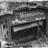 A last look at the interior of the old Empire Theatre on Tithebarn Street in Preston. The stage boards have gone and the boxes and bingo site remain - but not for long. The Empire - which opened in 1911 - was Preston's oldest surviving theatre until it was converted into a bingo hall in 1964. It was torn down in 1976
