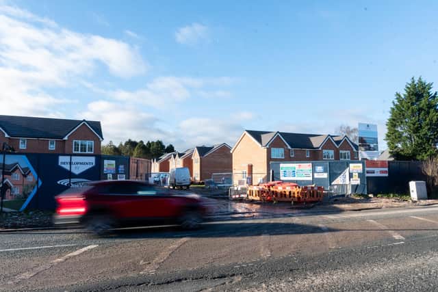 Traffic is free-flowing once again in front of the Barton Brook Green estate on the A6 - but it was not that way for most of November
