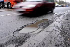 The pre-planned maintenance for Lancashire's roads is intended to stop them ending up like this