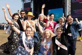 Saturday night at Lytham Festival: the crowds were having a great time