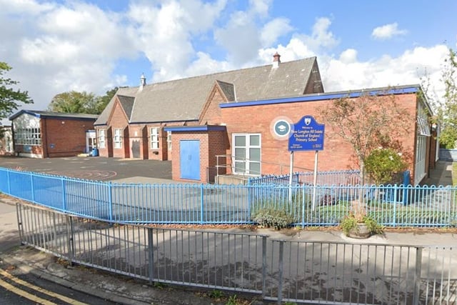 New Longton All Saints CofE Primary School had 32 applicants put the school as a first preference but only 30 of these were offered places. This means 2 did not get a place.