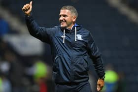 PNE boss Ryan Lowe after their win over Hearts on Wednesday.