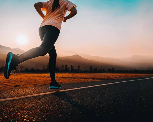 Running helps leave the day's stresses behind you. Photo: Adobe