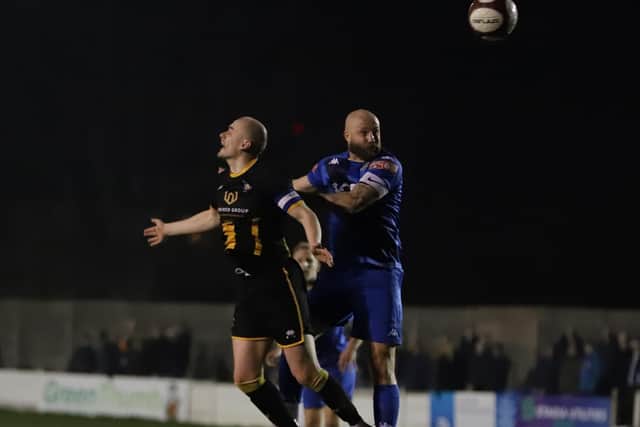 Lancaster City's Andy Teague has been sorely missed this season (photo: Phil Dawson)