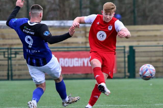 Squires Gate were beaten by league leaders  Avro