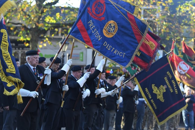 Veterans at Preston's Flag Market