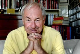 Paul Gambaccini at home in Waterloo, London