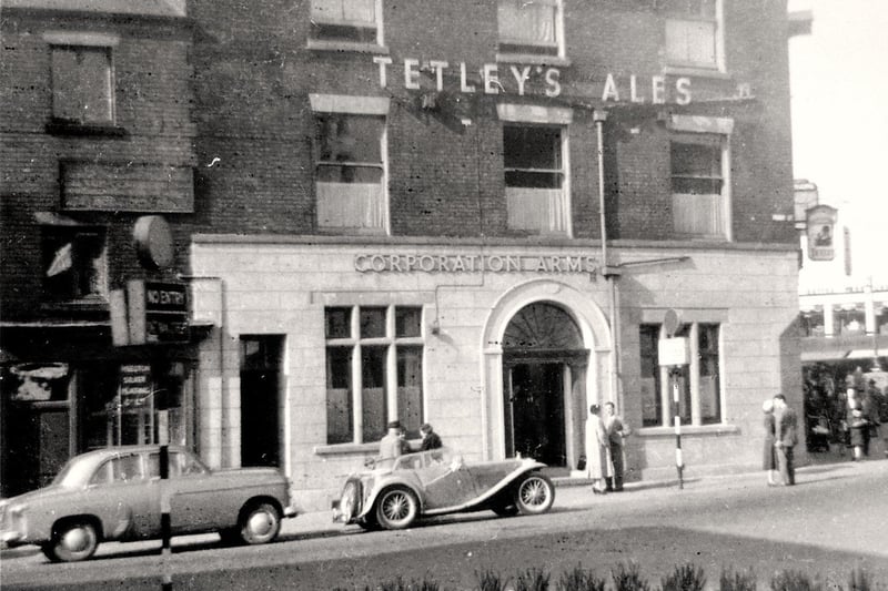 The Corporation Arms. Corner of Lune Street & Wharf Street, Preston c. 1950