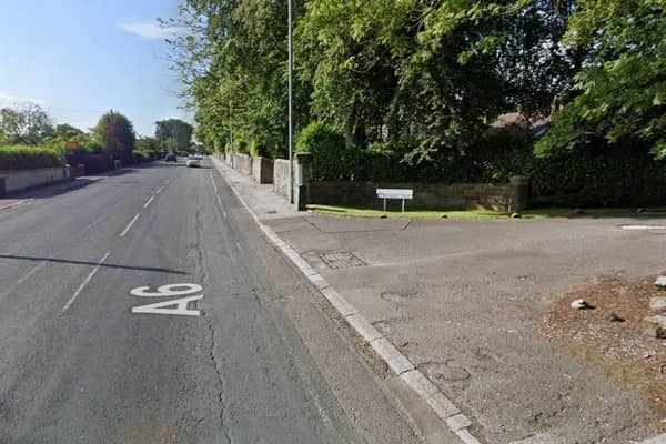 Two people were injured after a collision at the junction of the A6 and Shaw Hill Drive in Whittle-le-Woods
