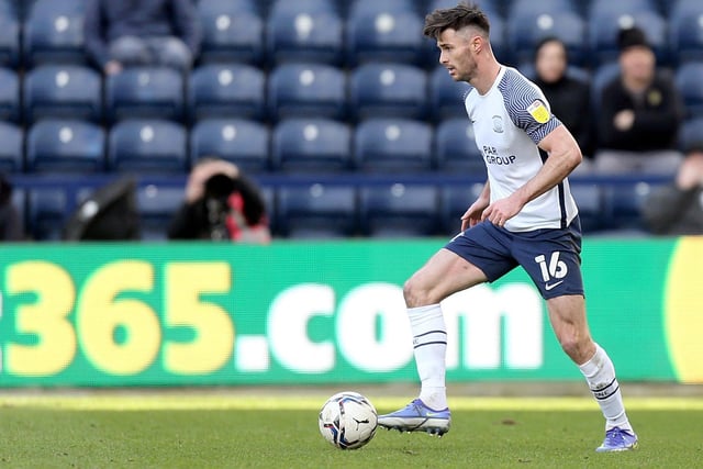 Steady as always down the left side of PNE's defence, times it so well to jump out and close down his man, often pinching the ball to bring it away.