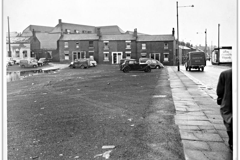 Readers may recognise this location – it is the junction of Lawson Street and Walker Street, Preston, and was photographed on December 5, 1960. Image copyright of The Lancashire Evening Post
