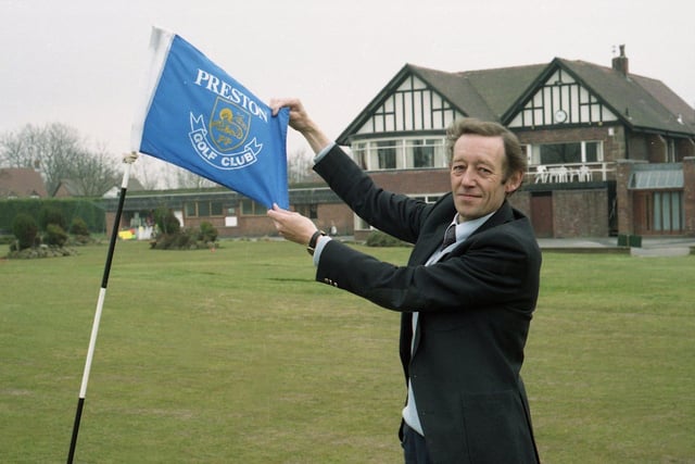 John Speeding who was named the new secretary of Preston Golf Club, April 1993