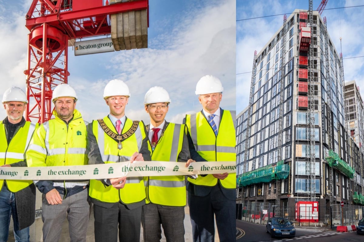 "Preston is undergoing such a transformation": The highest point for Preston’s tallest building is reached
