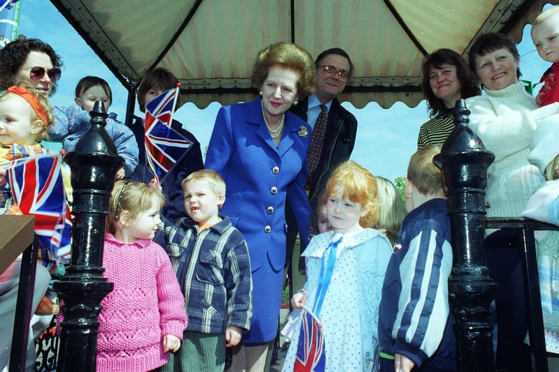 Even Baroness Thatcher paid a visit to Frontierland.