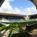 Preston North End's Deepdale ground pictured from the players' tunnel