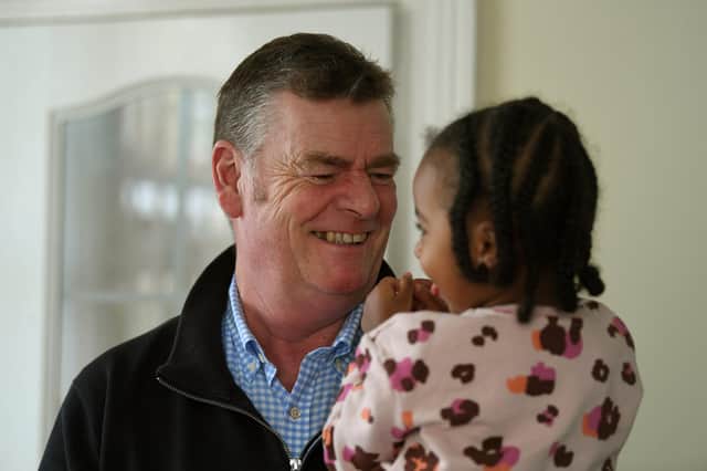 Foster carer Andy Brown