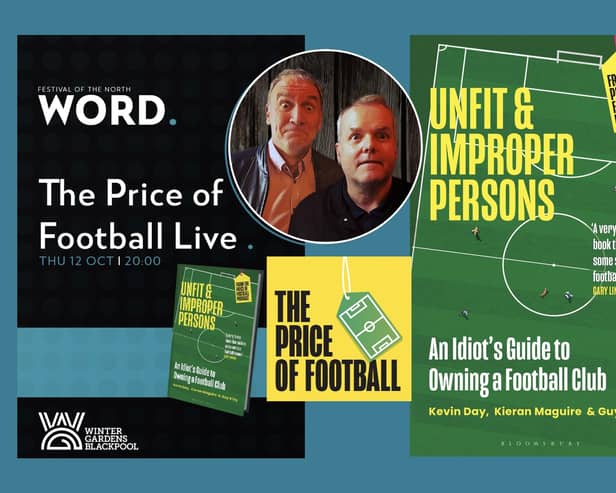 The Price Of Football Live at Winter Gardens Blackpool on Thursday, Oct 12