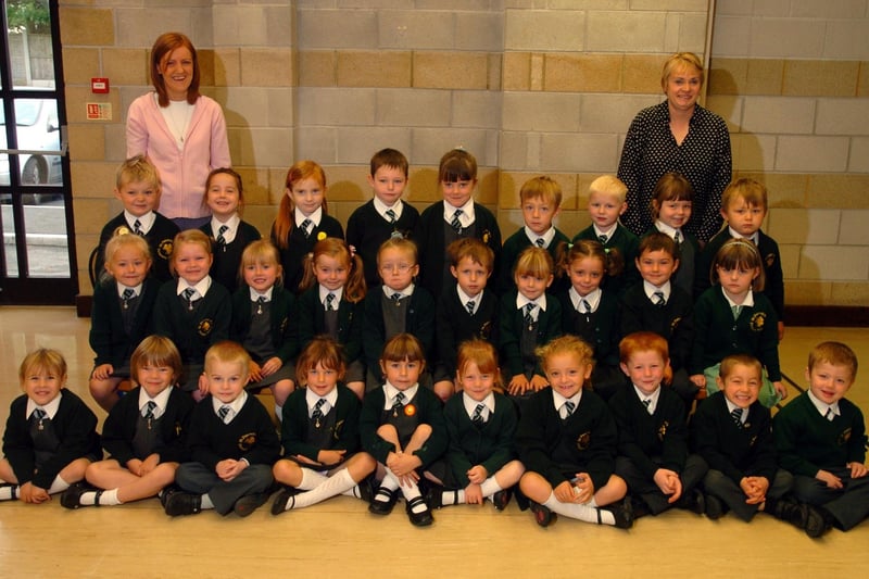 Reception class at St Patrick's Roman Catholic Primary School, Walton-le-Dale