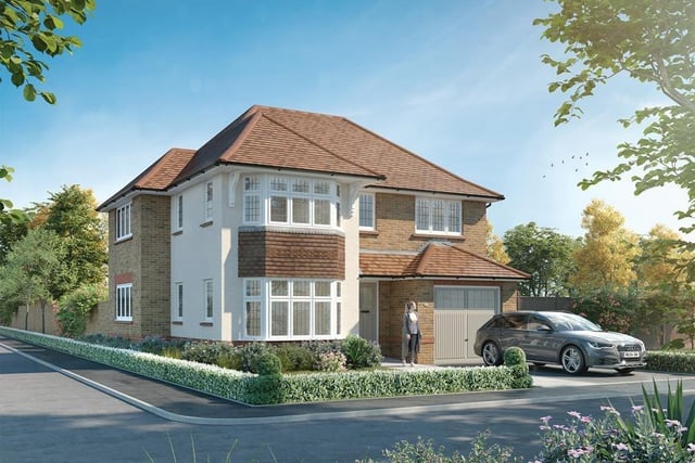 Among the first Eco Electric properties to go on sale is the detached Overton. A price has yet to be confirmed.