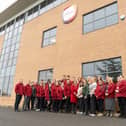 Celebrating Partou Day: Team members gather at Partou’s Nursery Support Centre in Manchester