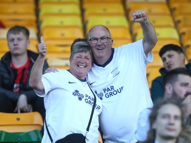 Preston North End fans.