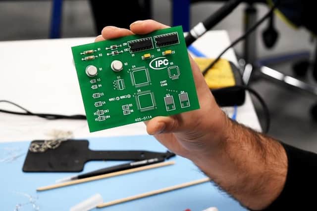 Learn to build a PCB in IPC training workshops.