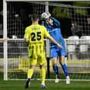 Chris Neal helped Fylde to back-to-back clean sheets at Spennymoor on Tuesday Picture: STEVE McLELLAN
