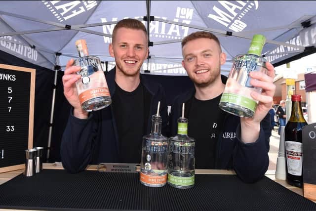 Ellis and Liam launched Fairham Gin from an outhouse at their home in Penwortham.