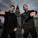 Jack Catterall and Jorge Linares face off for the first time in Liverpool ahead of their WBA Intercontinental Super-Lightweight Title Fight on Saturday night