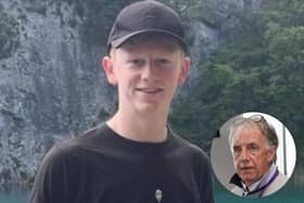 Alex Tyson and inset, Mark Lawrenson