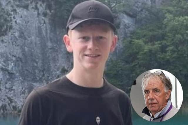 Alex Tyson and inset, Mark Lawrenson