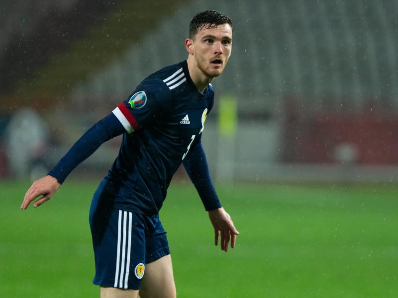 The captain is a certainty to start in the left wing-back role.