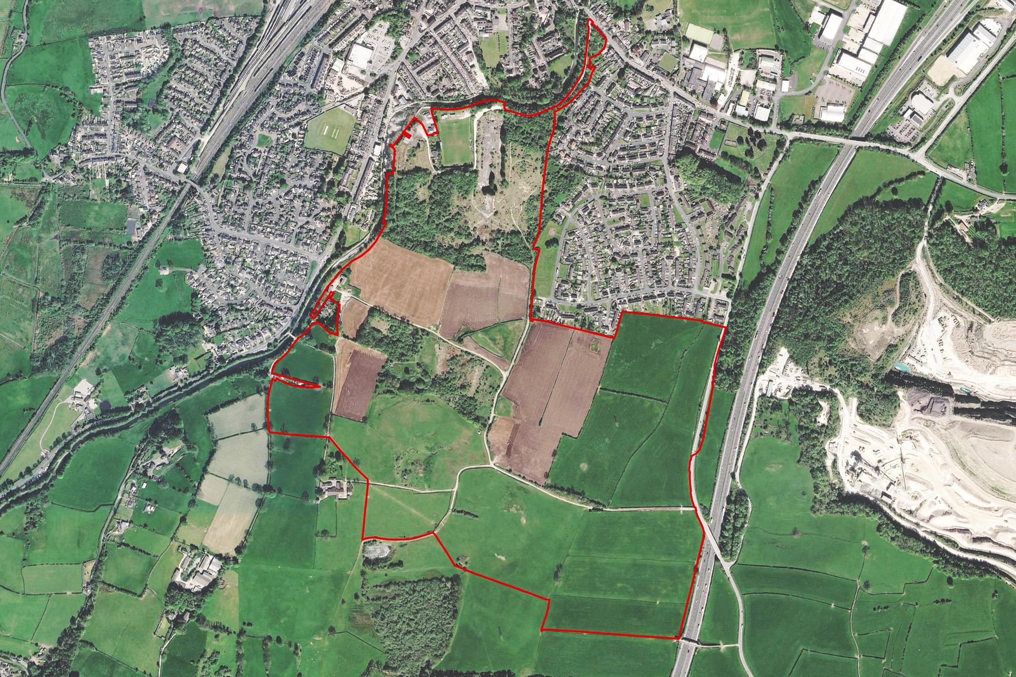 Plans to build 1,300 homes on 200 -acre site to create new ...