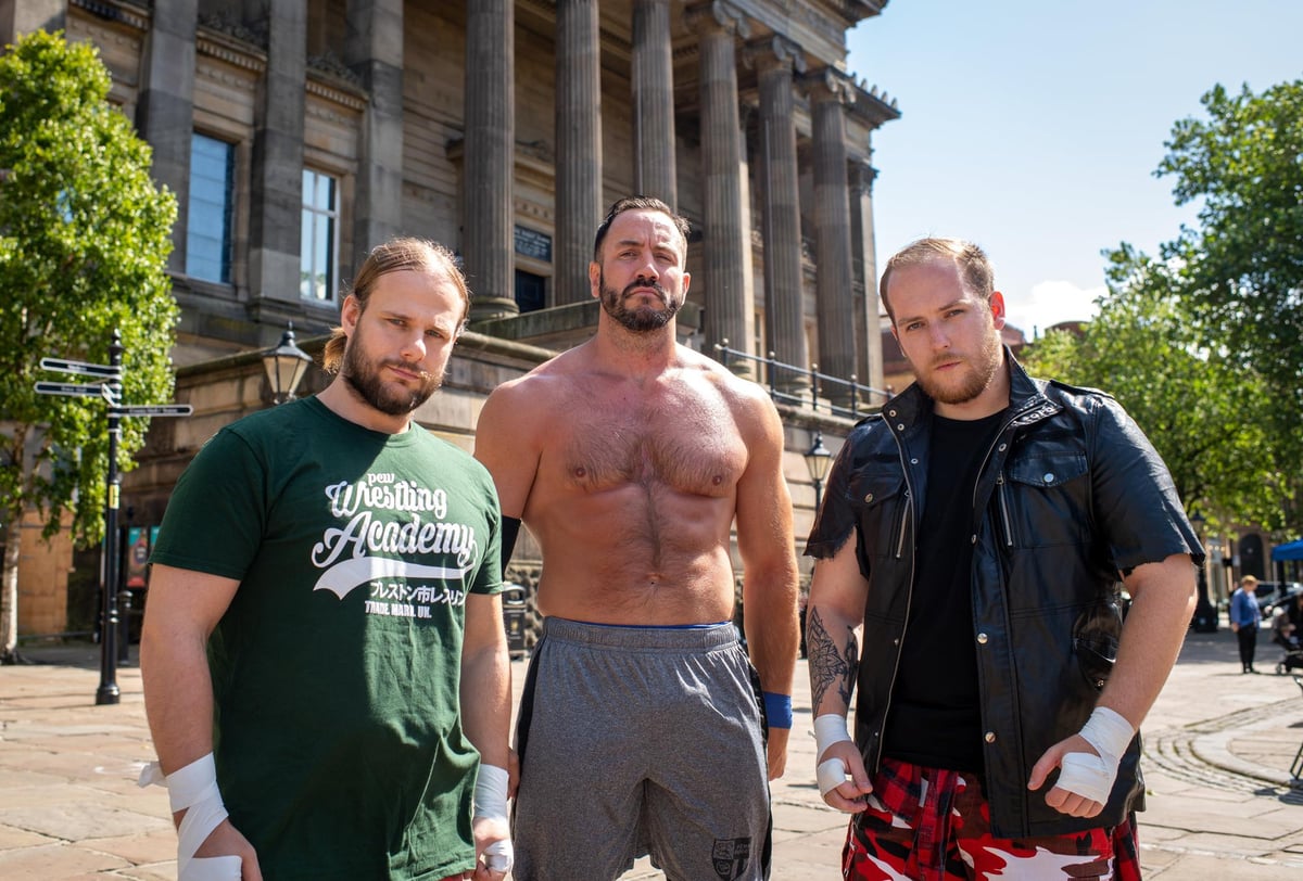 This outdoor wrestling event in Preston was also an opportunity to remember and pay tribute to Jack Jermy-Doyle.