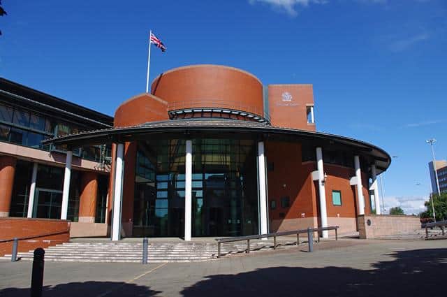 Jordan Bourne, 24, of Geneva Road, Fulwood, made “vile, murderous threats” to his mum and grandad by threatening to slit their throats during a family row