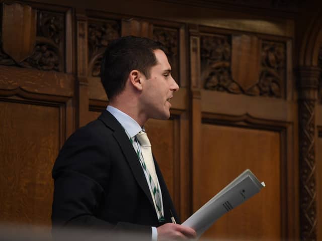 Conservative MP Scott Benton in the House of Commons. Photo credit: UK Parliament/Jessica Taylor