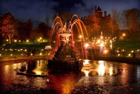 The Victorian splendour of Preston's Avenham and Miller parks on display at Preston Festive Fire Garden