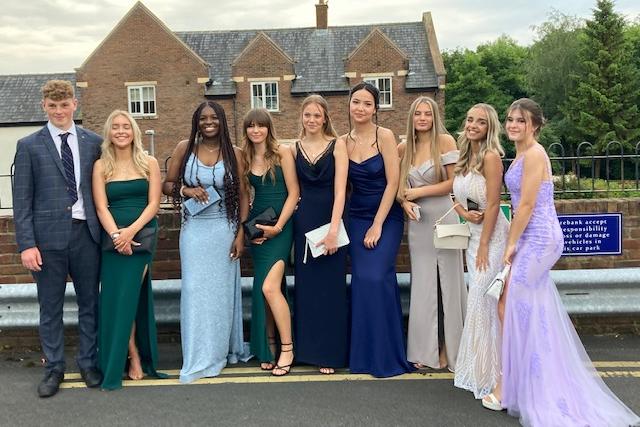 LGGS and LRGS prom at Wyrebank, Garstang organised by two schoolgirls.