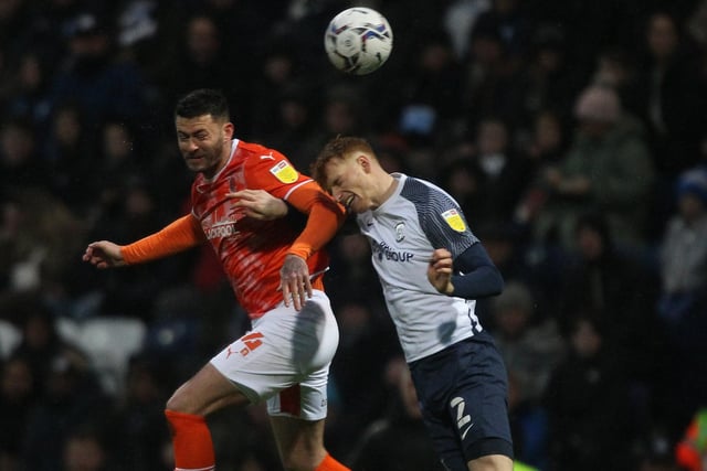 Steady as always on the right side of the PNE defence, did what he needed to with little fuss and kept Lyndon Dykes, Andre Gray and Charlie Austin all quiet who are experienced at this level.