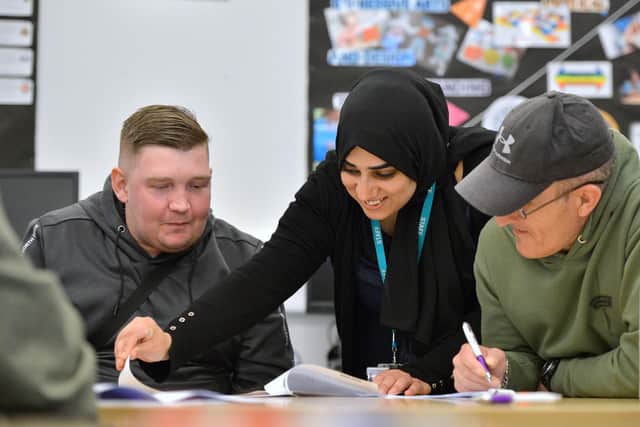 students and tutor