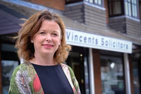 Lisa Lodge, head of Vincents Solicitors Private Client department and head of the Garstang branch