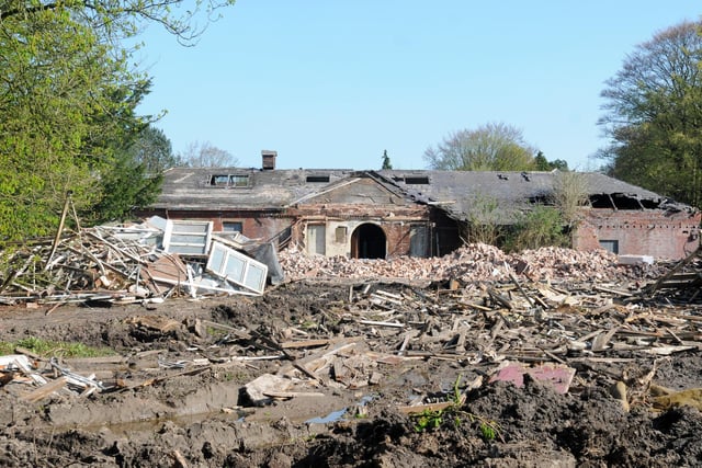 Demolition of the Whittingham Hospital